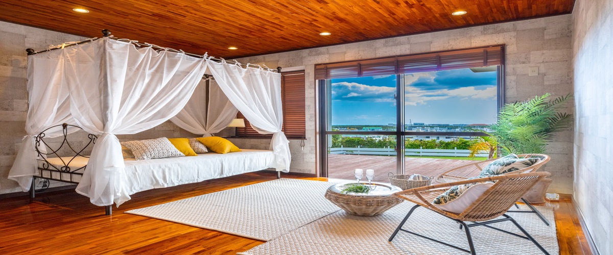Sunny cozy house